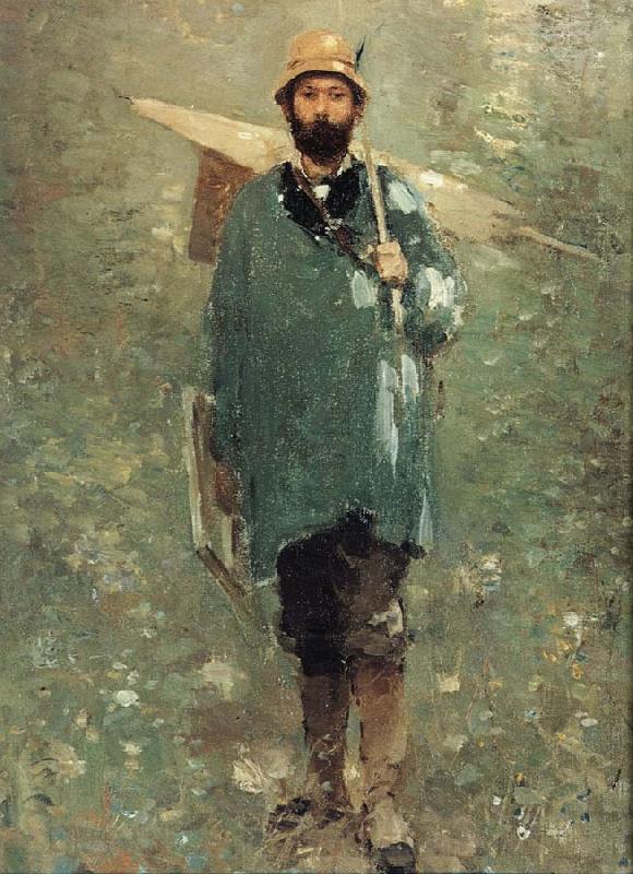 Nicolae Grigorescu Andreescu in the Landscape Spain oil painting art